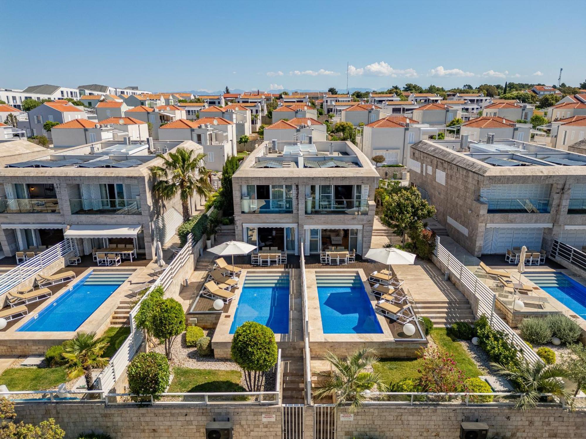 Villa Oleander Zadarvillas Petrčane Kültér fotó