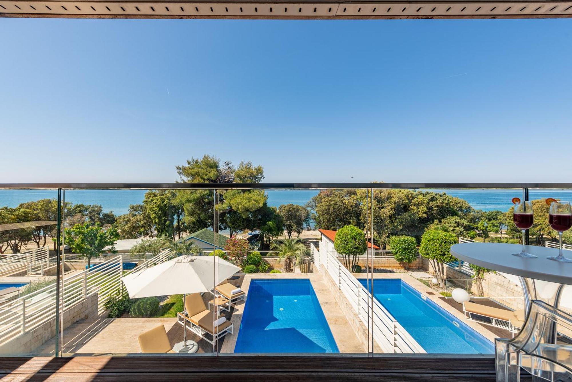 Villa Oleander Zadarvillas Petrčane Kültér fotó